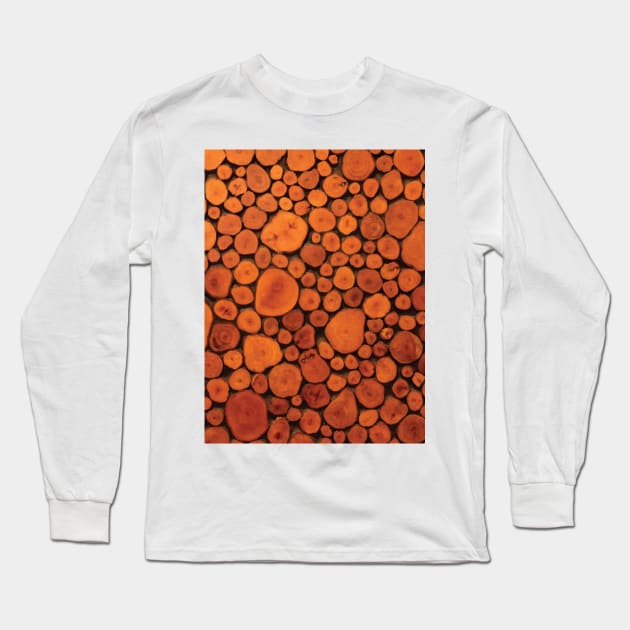 The Orange tree trunk Long Sleeve T-Shirt by SweetLog